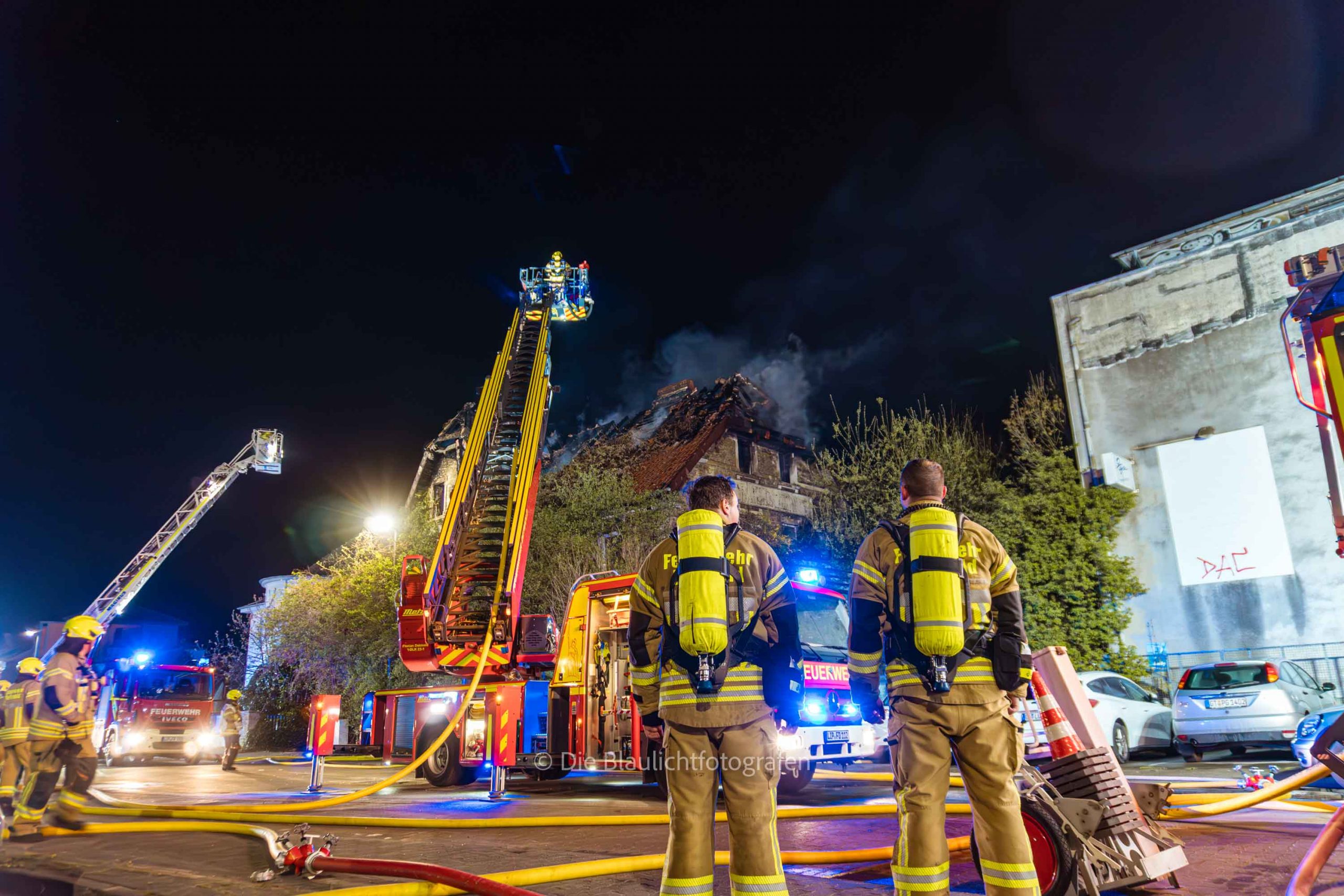 Detmold – Dachstuhlbrand SinalcoVilla – Feuer 3