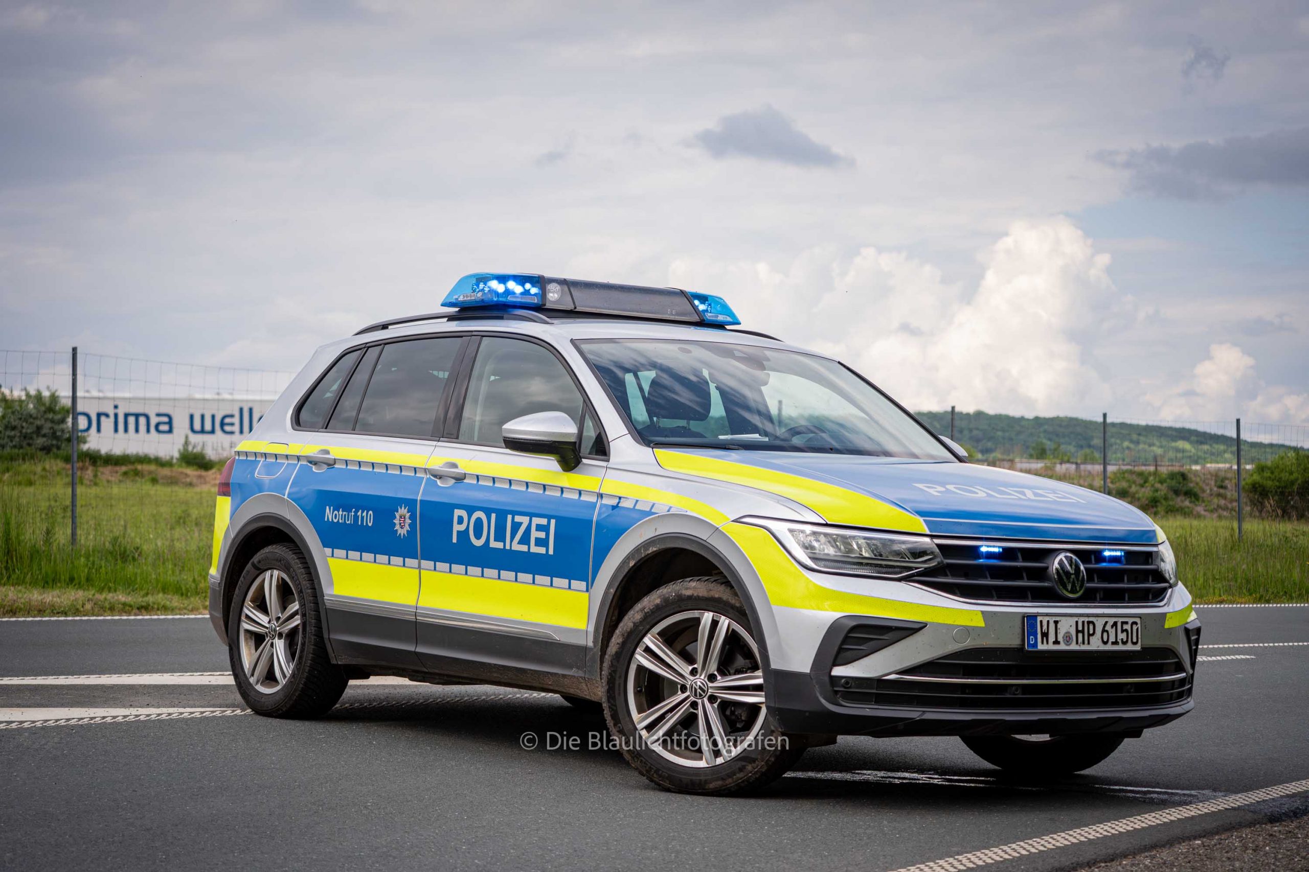 Streifenwagen Polizei Hessen – WI-HP 6150